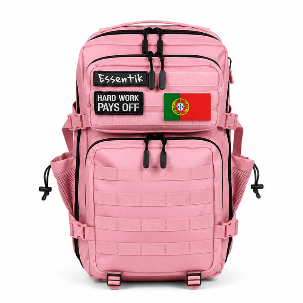 Mochila Tática Essentik 45L – Rosa