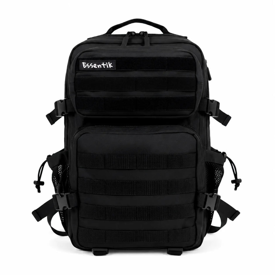Mochila Tática Essentik 25L – Preta