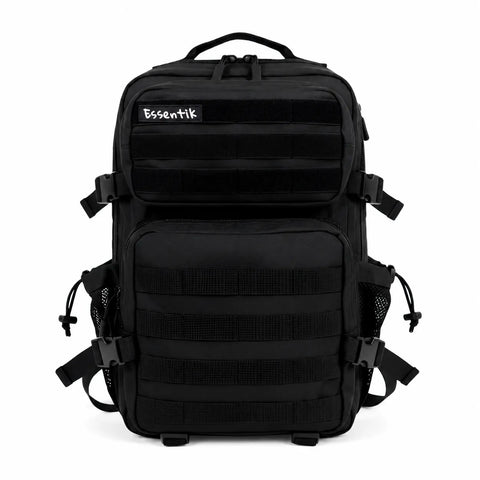 Mochila Tática Essentik 25L – Preta