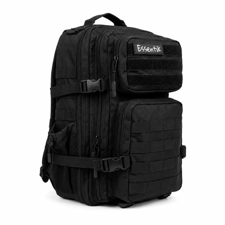 Mochila Tática Essentik 25L – Preta