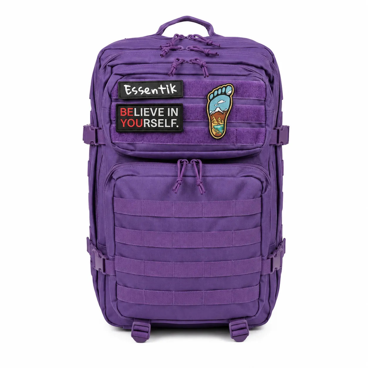 Mochila Tática Essentik 45L – Roxa