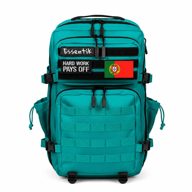 Mochila Tática Essentik 45L – Turquesa