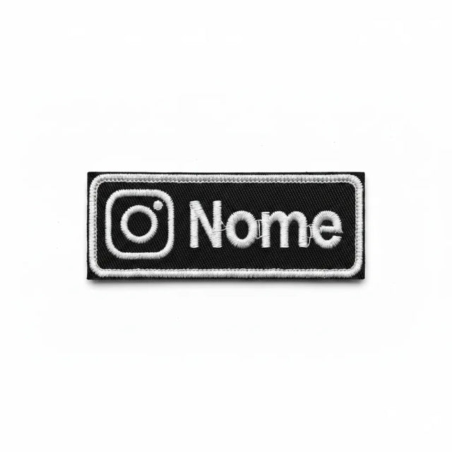 Patch Logo Instagram + Nome