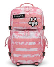Mochila Tática Essentik 45L - Rosa Camuflado
